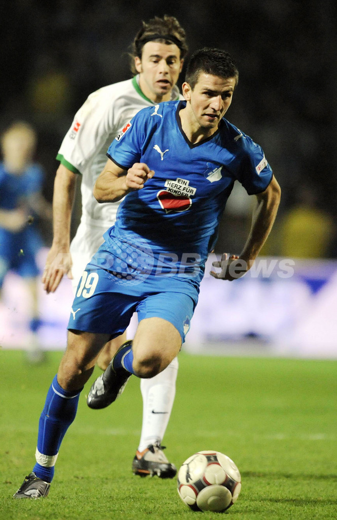 ホッフェンハイム ボルフスブルグに競り勝つ