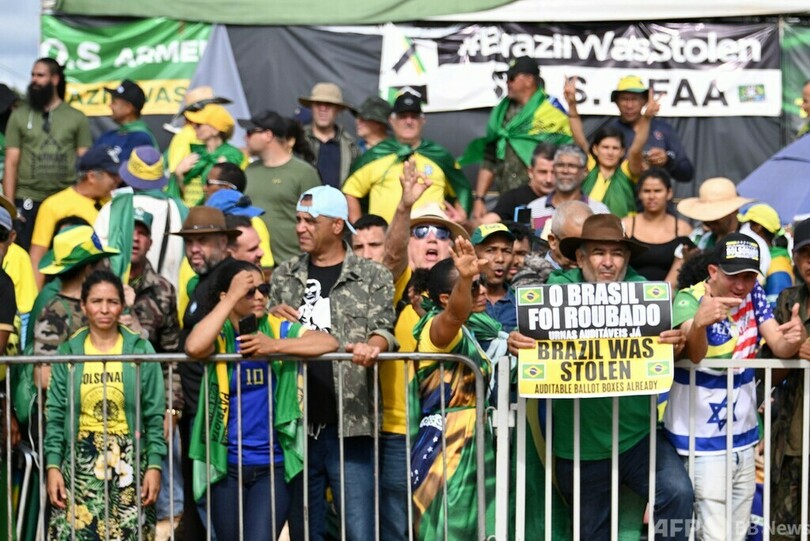 ブラジル大統領、議会襲撃を極右「テロ」と非難 1500人を逮捕