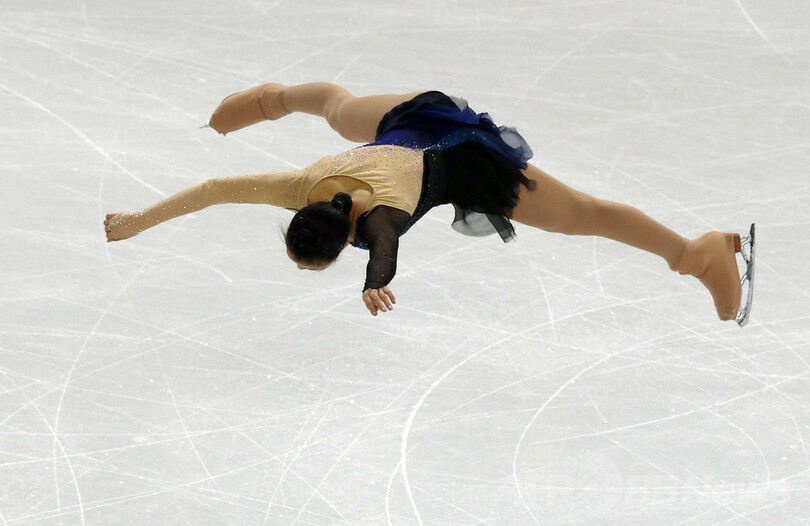 フィギュア女子シングルで12位の村上佳菜子、ソチ五輪