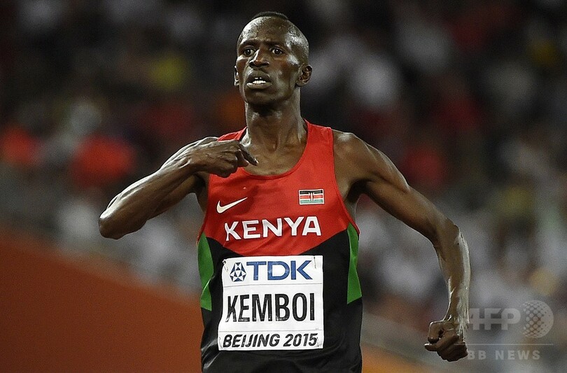 ケンボイが男子3000m障害4連覇達成、第15回世界陸上