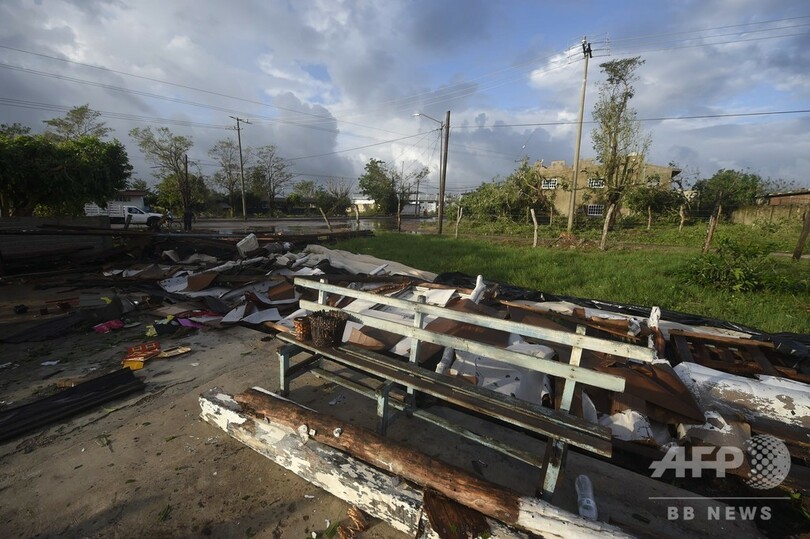 メキシコにハリケーン上陸 大きな被害も死者は出ず