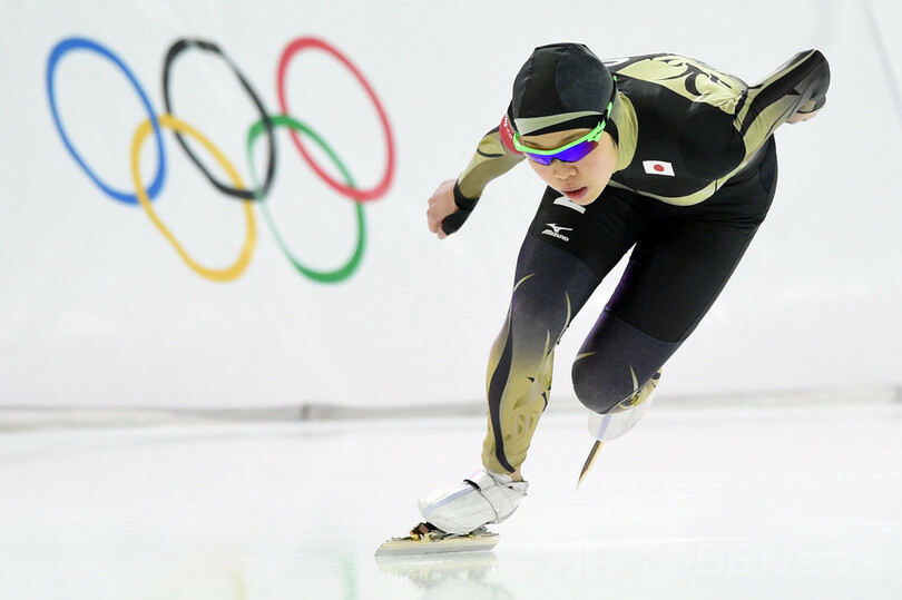 女子500メートルで9位の辻、ソチ五輪