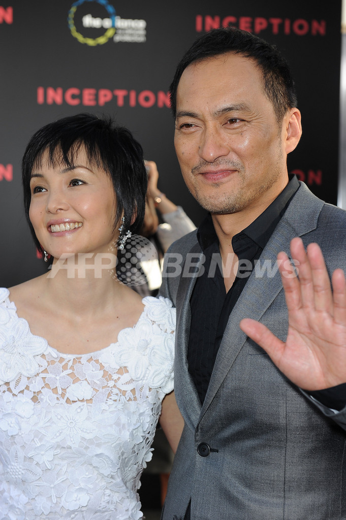 映画『インセプション』のプレミアに豪華出演者、渡辺謙夫妻も