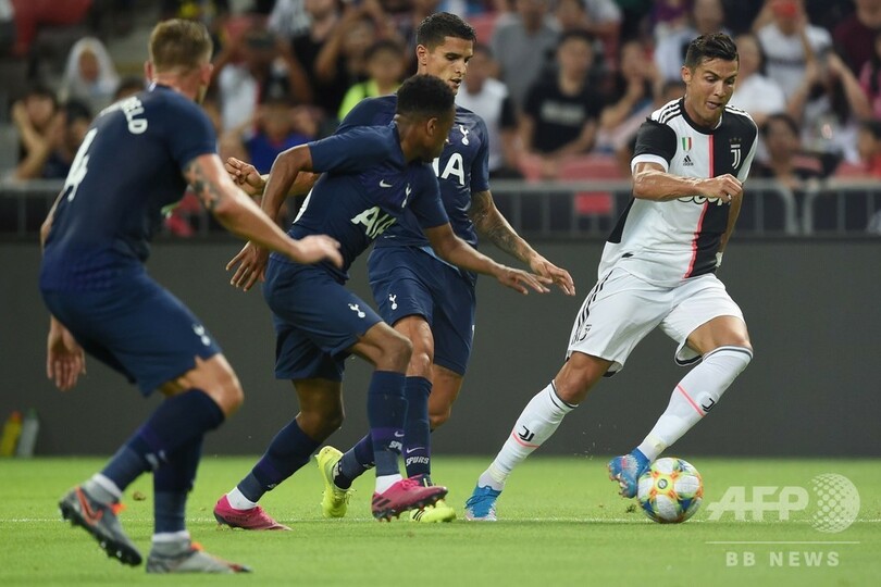 ケインの鮮烈ロングシュートが決勝点、スパーズがICCでユーベ下す