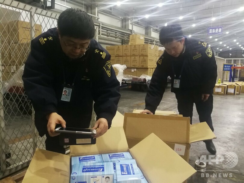 日本と豪州がマスク100万枚超を寄付、新型ウイルス感染拡大