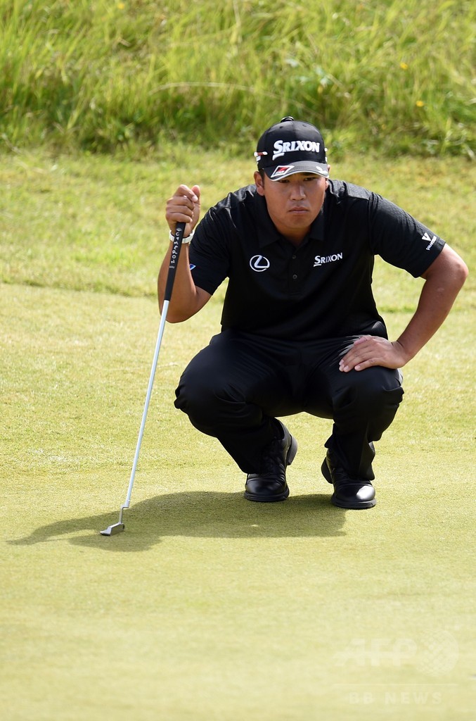 松山が5位タイ浮上、首位とは7打差 全英OP