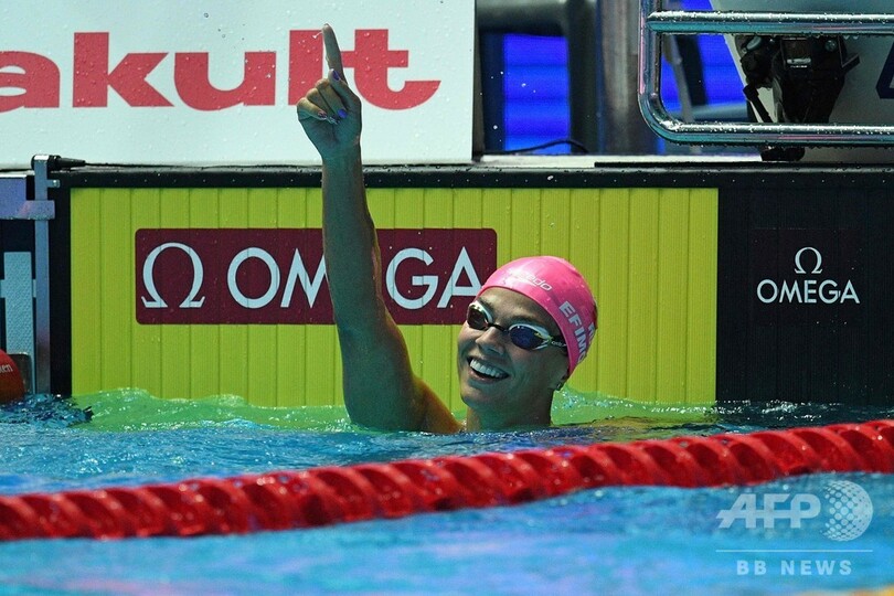 世界新連発の世界水泳、ドレッセルが男子100mバタでフェルプス氏超え