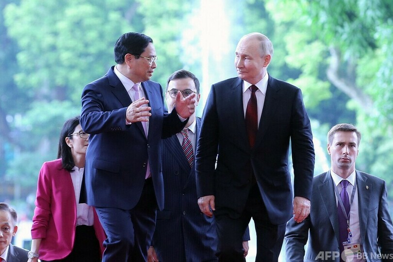 北朝鮮への兵器供与「排除せず」 プーチン氏