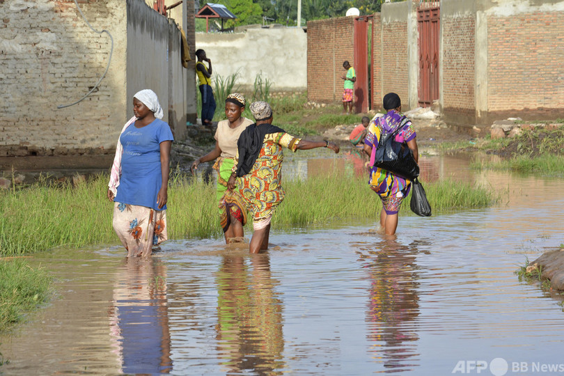 気候変動で10万人超が国内避難 東アフリカ・ブルンジ