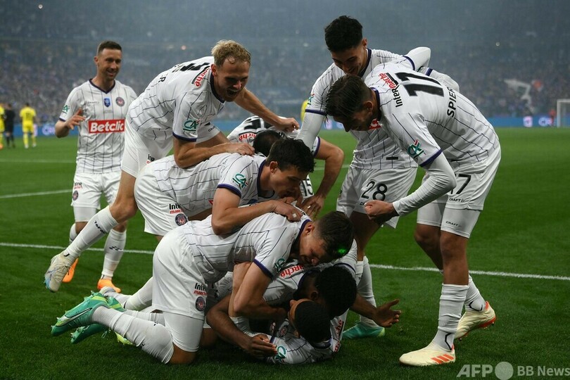 オナイウ所属のトゥールーズがV 王者ナントに大勝 フランス杯