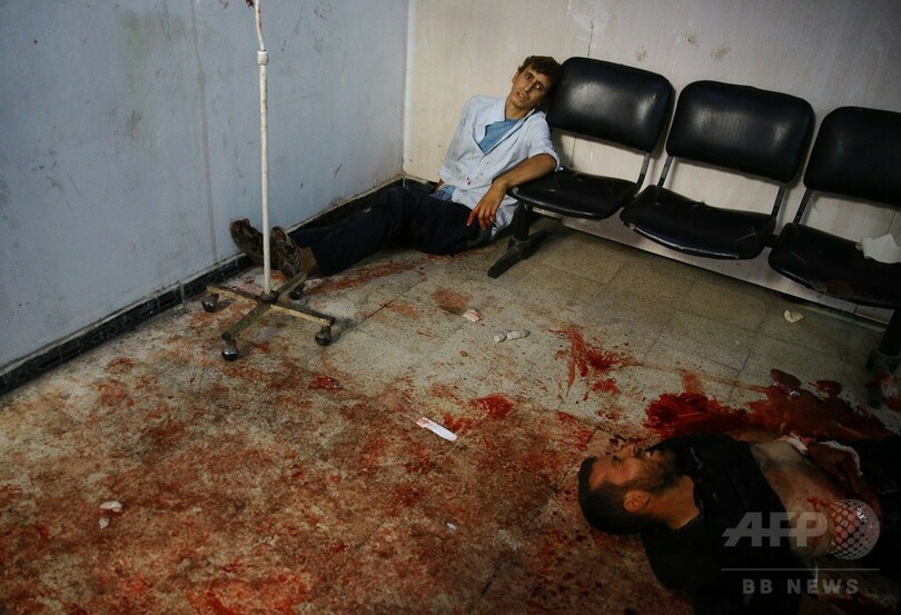 シリア政府の空爆で民間人37人死亡、NGO