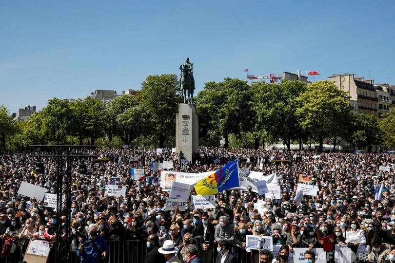 ユダヤ人女性殺害の男、薬物影響下のため罪に問われず 仏各地で抗議