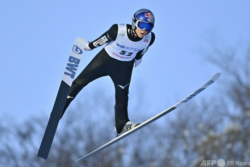 小林陵侑3位、札幌開催のジャンプW杯で連日の表彰台 