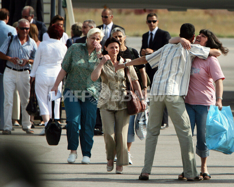 リビア児童エイズ感染　帰国した医療関係者が心境を語る