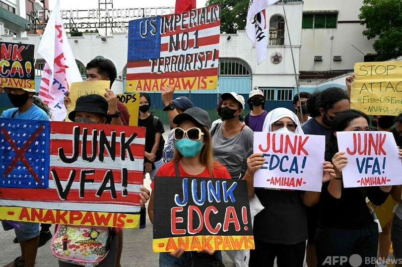 米比、過去最大の合同演習開始 南シナ海で実弾使用も