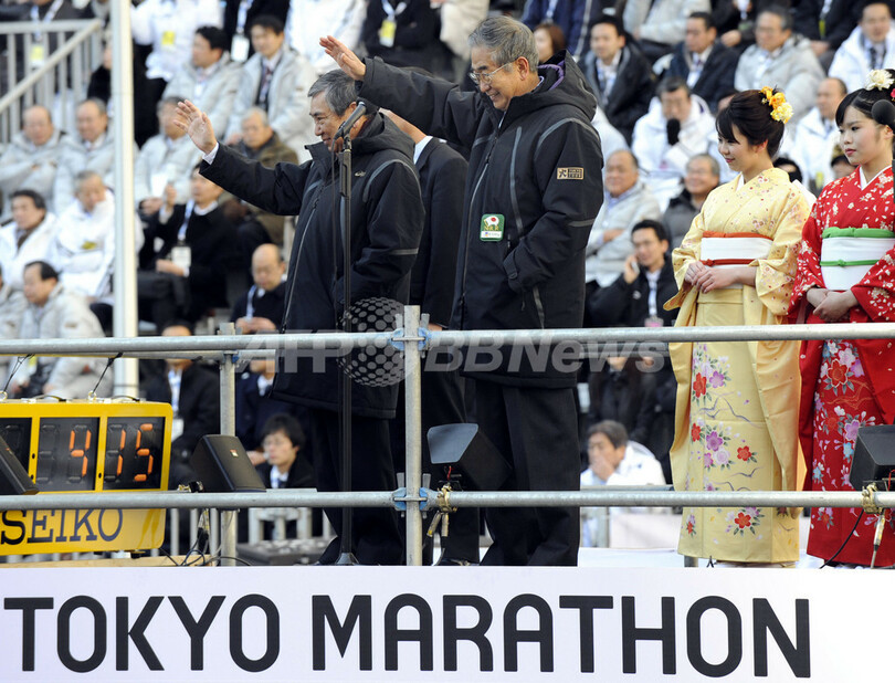 ロスリン 東京マラソン男子の部で優勝