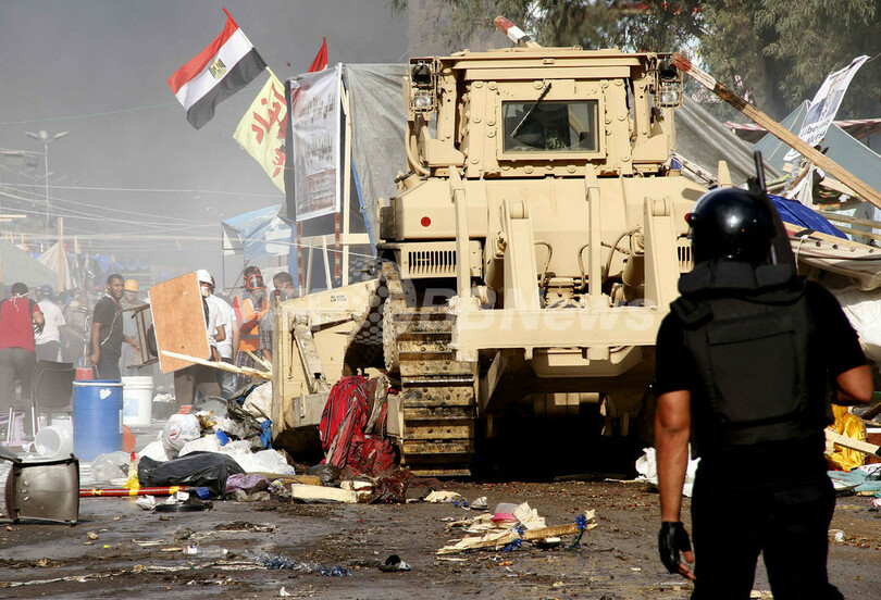 【写真特集】モルシ派強制排除で混乱拡大、エジプト