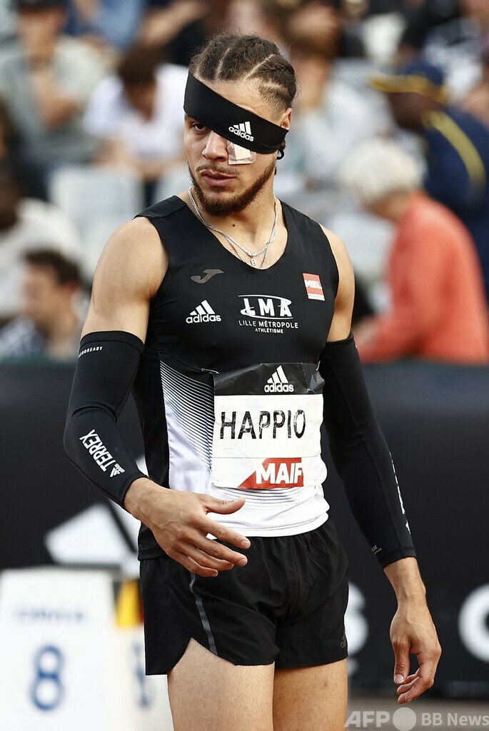 レース20分前に暴行被害も… 眼帯姿で国内一に 仏ハードル選手