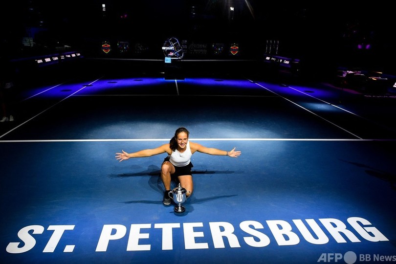 カサキナがサンクトペテルブルク大会優勝 今季2勝目