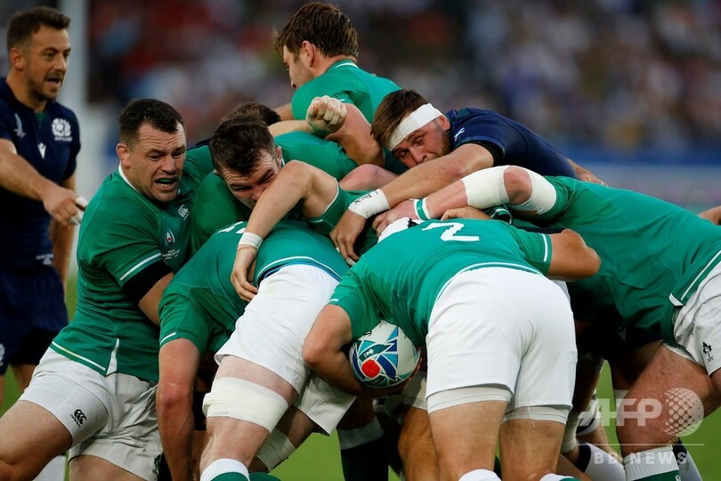 アイルランドがスコットランドに圧勝、最高の滑り出し ラグビーW杯