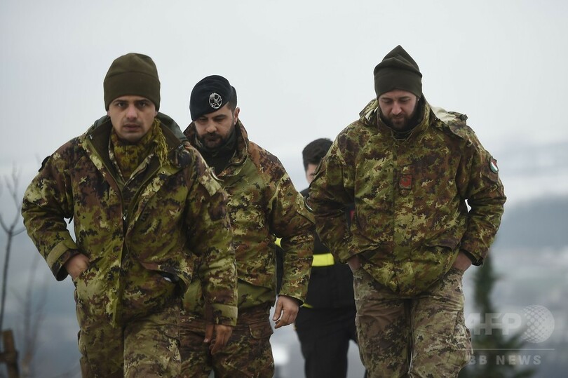 雪崩直撃のホテル、新たに6人の遺体 イタリア
