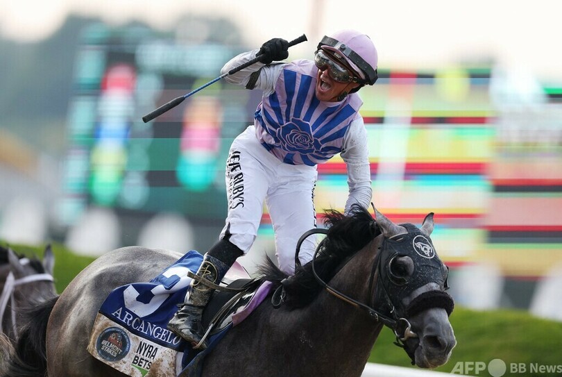 アルカンジェロがベルモントS制す、女性調教師が3冠レース初制覇
