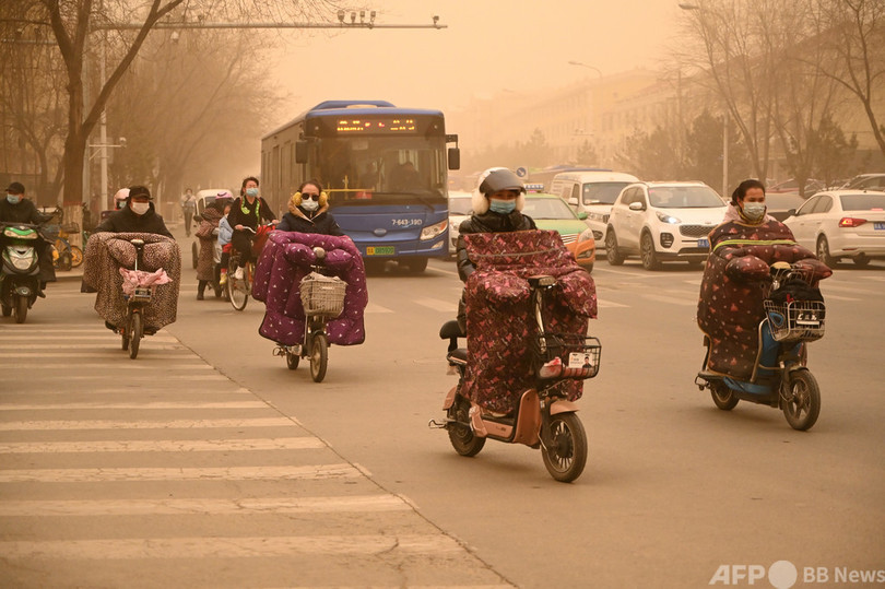 中国で10年ぶりの大規模な砂嵐 緑の長城 プロジェクトの効果は 写真1枚 国際ニュース Afpbb News