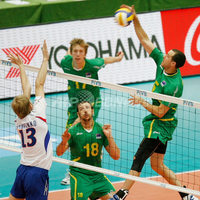 ロシア オーストラリアをストレートで破り2勝目