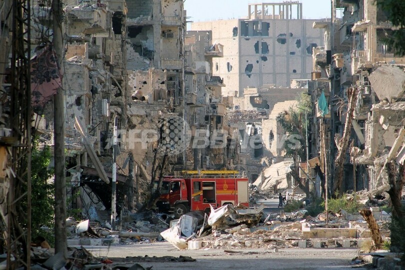 化学兵器問題より人道支援を、赤十字トップが訴え シリア内戦