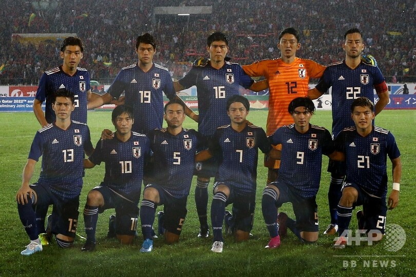日本がW杯アジア2次予選で白星発進、敵地でミャンマー下す