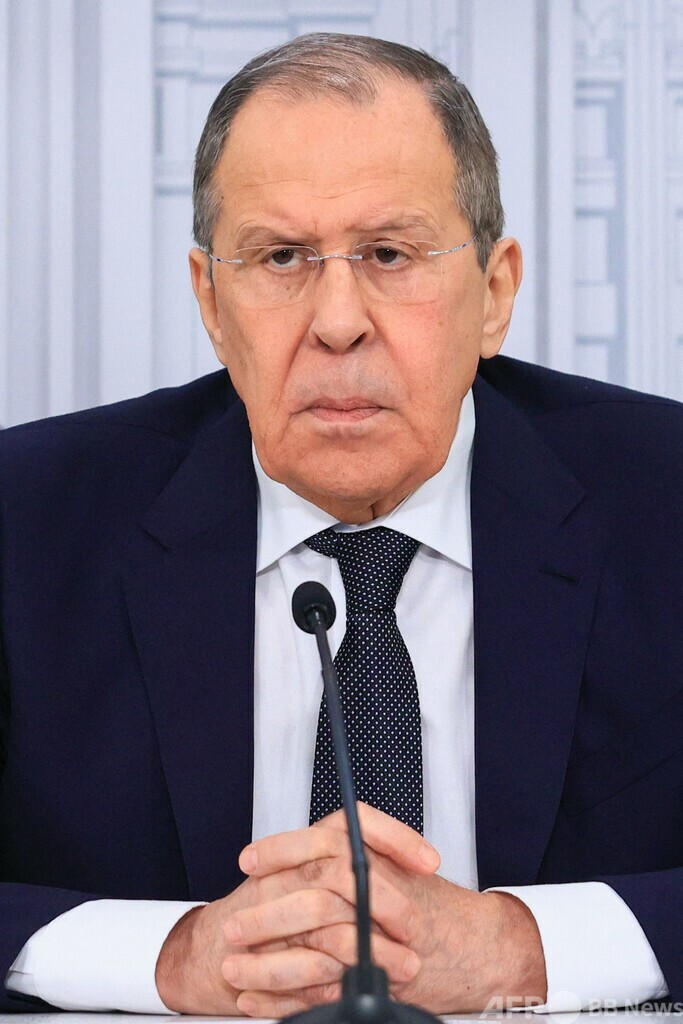 ロシア外相、セルビア訪問中止 周辺諸国が領空閉鎖
