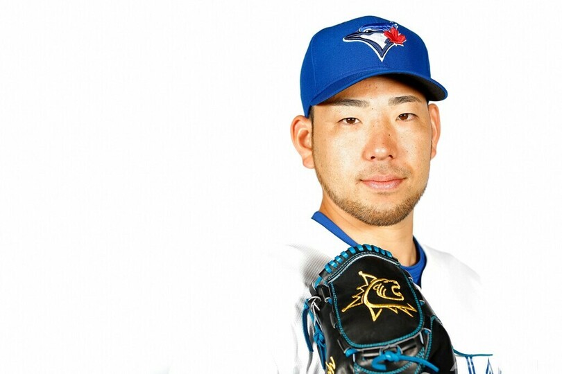 ブルージェイズの菊池雄星、春季キャンプ恒例のフォトデーに参加