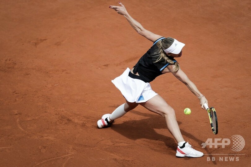 元世界1位のウォズニアッキ、全仏初戦敗退に相手が「幸運だった」