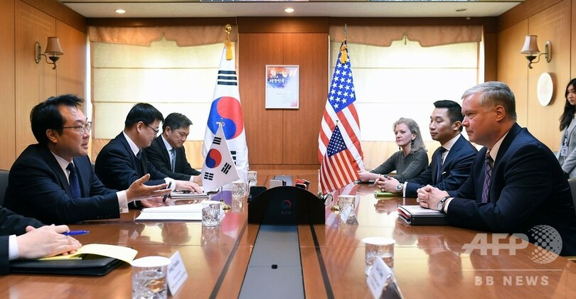 米朝会談前に「まだ難しい作業ある」と米の北朝鮮担当特使