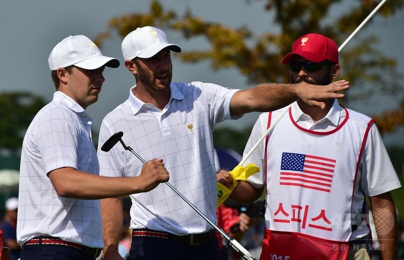 プレジデンツ杯開幕、米国選抜が4勝挙げる―松山組は敗戦