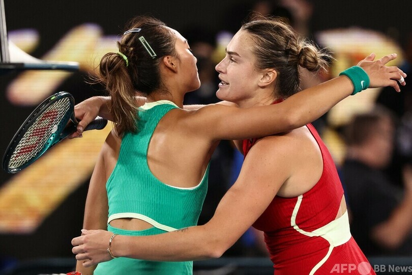 サバレンカが全豪OP連覇 鄭欽文を寄せつけず圧勝