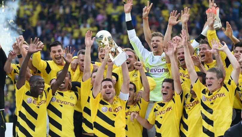 ドルトムントが独スーパーカップ制覇、主力不在のバイエルンに快勝