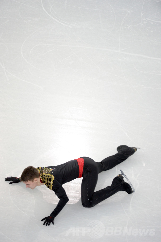 ロマネンコフ、フィギュア男子シングルで24位 ソチ五輪