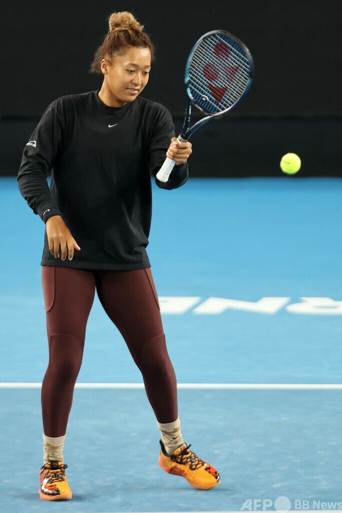大坂なおみ、現地で練習 全豪OPへ調整
