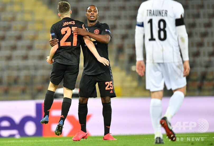 マンUが5発大勝でEL8強に前進、フランクフルトはホームで完敗