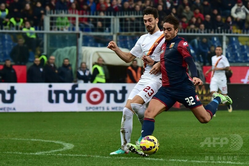 ローマ、ジェノアに勝利し首位ユベントスに肉迫