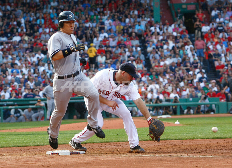 レッドソックス ヤンキースとの打撃戦制す、岡島が初勝利