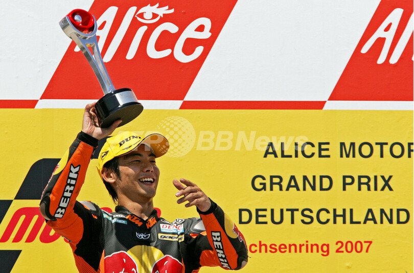 青山博一 ドイツGPで今季初優勝を飾る