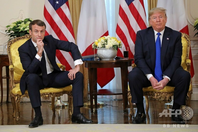 米仏トルコの首脳が衝突、NATO会議に暗雲