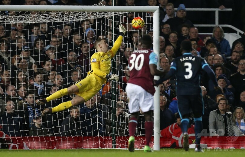 マンC、アグエロの活躍でウェストハムと引き分ける