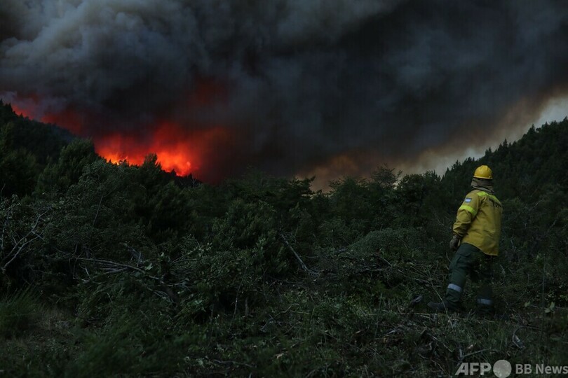 アルゼンチン各地で山火事