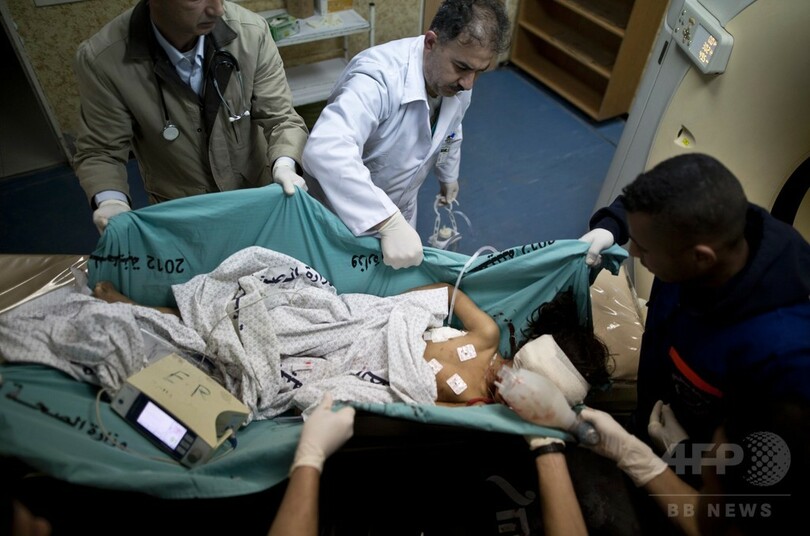 イスラエルがガザ地区を空爆、巻き添えで兄妹3人が死傷 