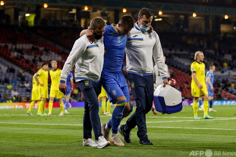 ウクライナ8強入り、延長後半ATに劇的弾 欧州選手権