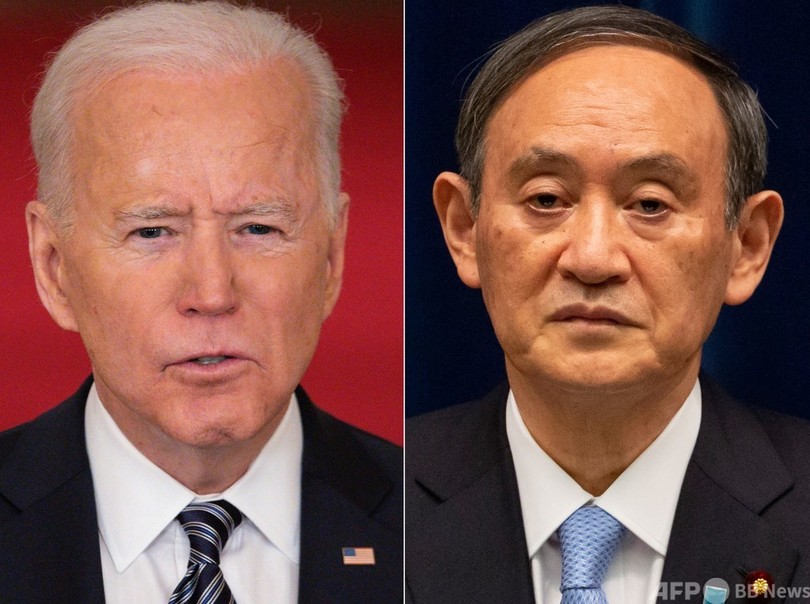 日米首脳、16日に会談へ バイデン大統領初の対面会談