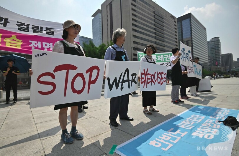 米韓合同演習開始、北朝鮮の警告無視